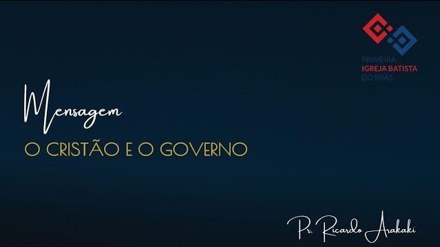 O Cristão e o governo